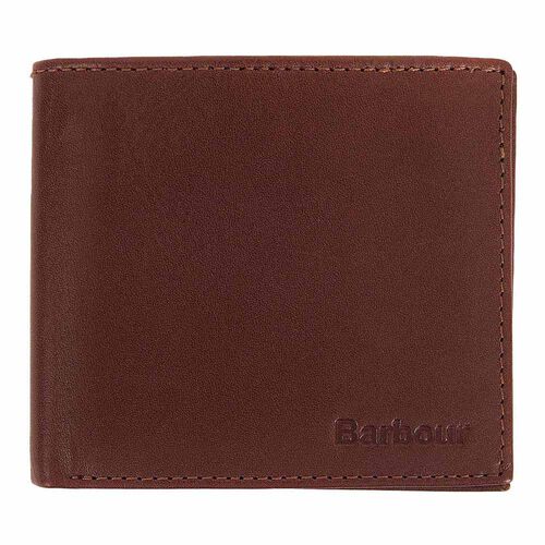 Barbour Colwell Leather Billfold Wallet